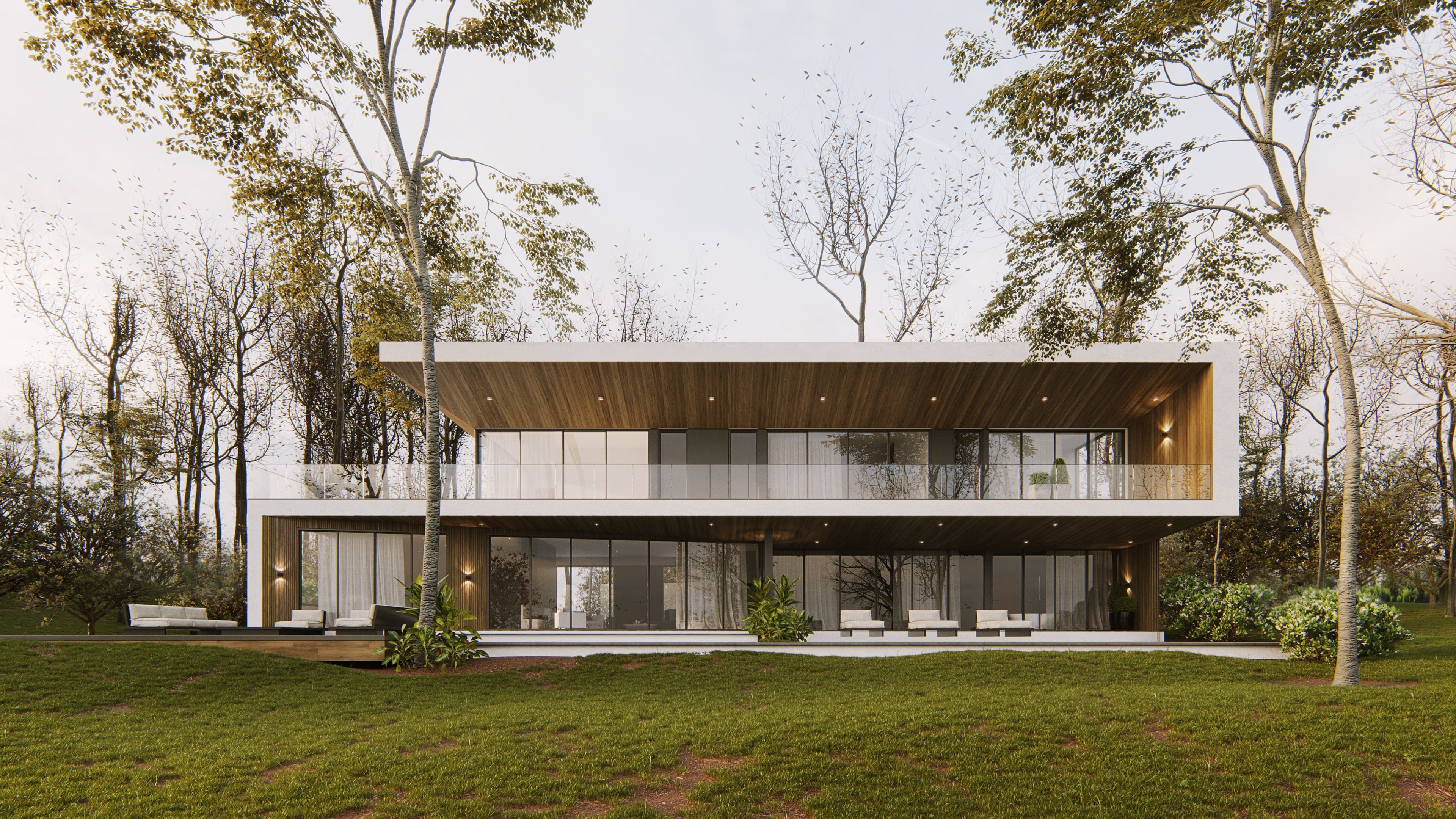 Contemporary architecture project exterior