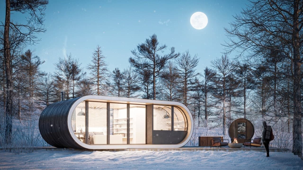 Cabin and lodge architecture project